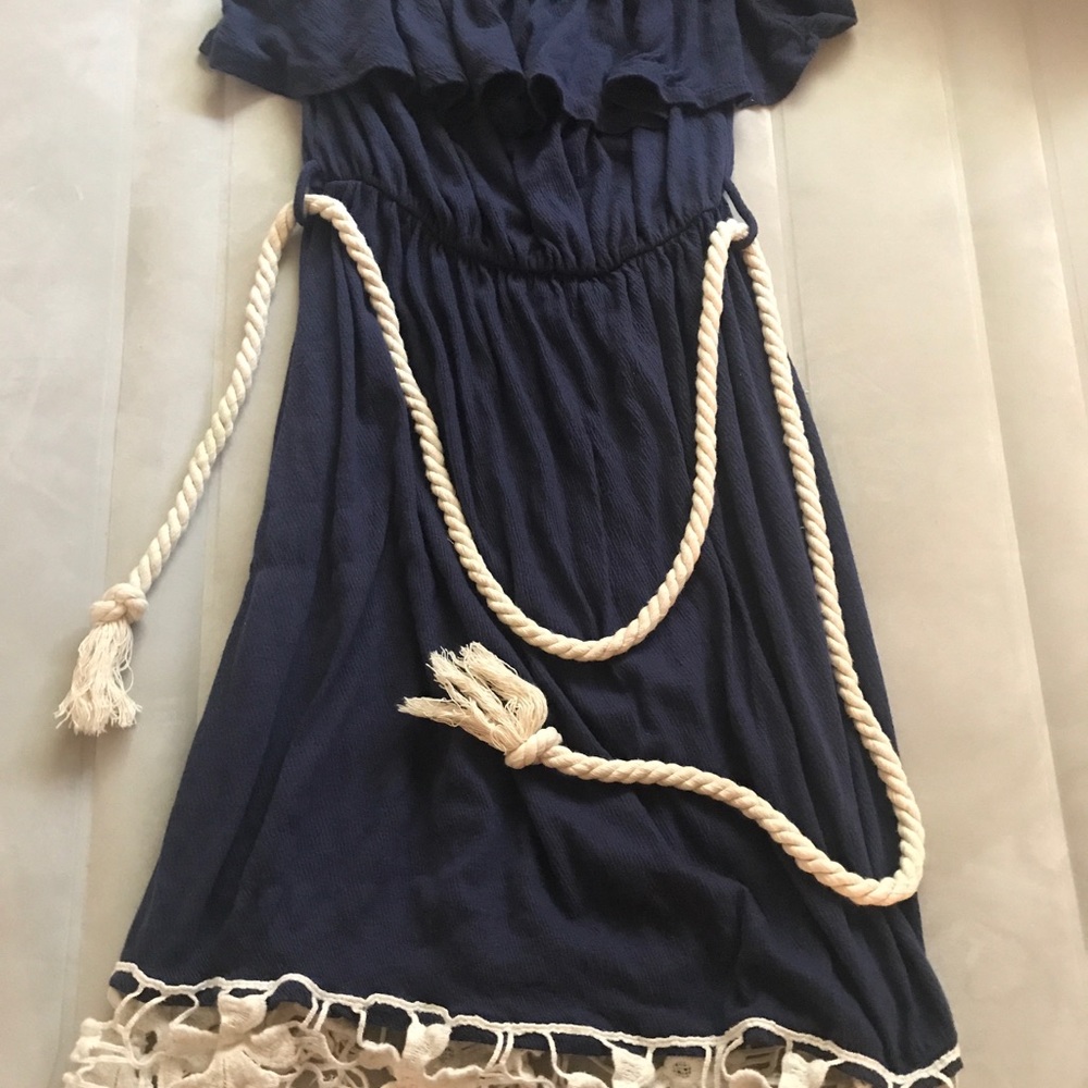 Blue dress